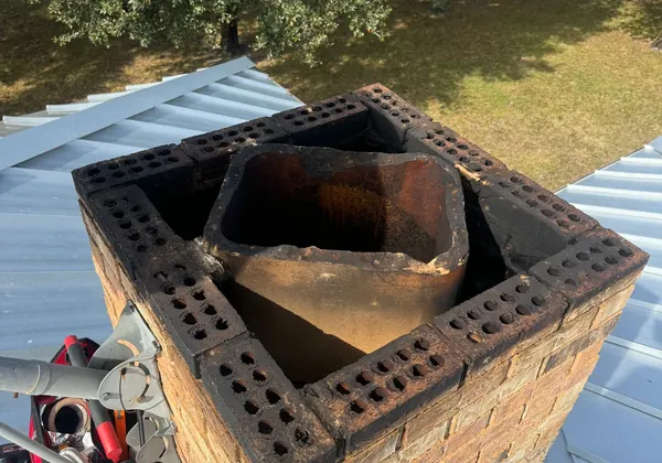 chimney liner installation