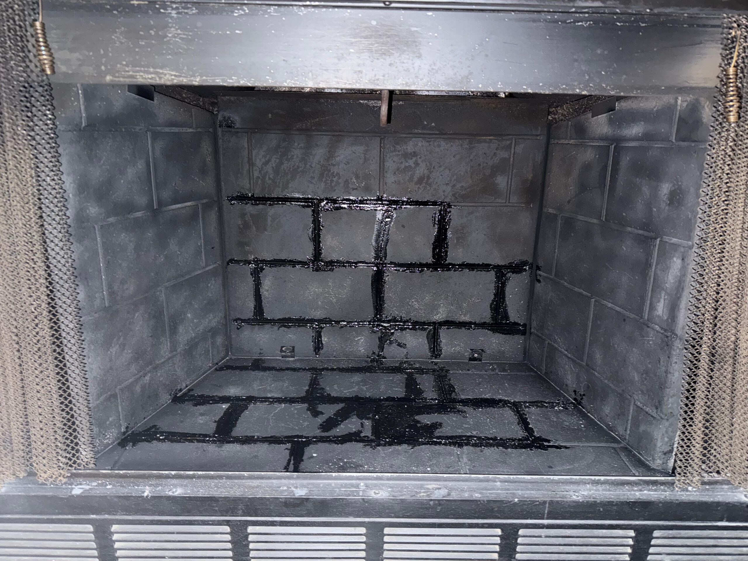 Fireplace After Being Fixed Fireplace after being fixed — chimney repair in Tampa, FL